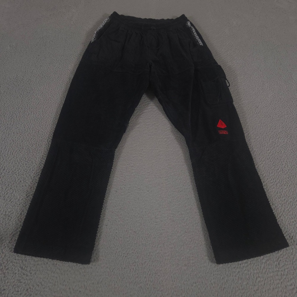 Nike Pants Mens Medium Black Kyrie Irving Corduroy Cargo Straight Leg Tactical